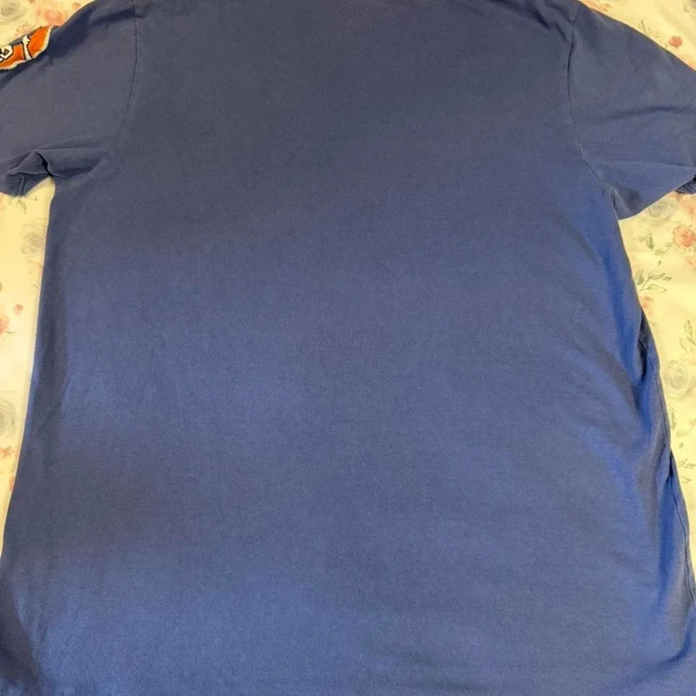 Denver Broncos T-Shirt‎ Blue NFL '47 Brand Graphic Tee Women's Size S